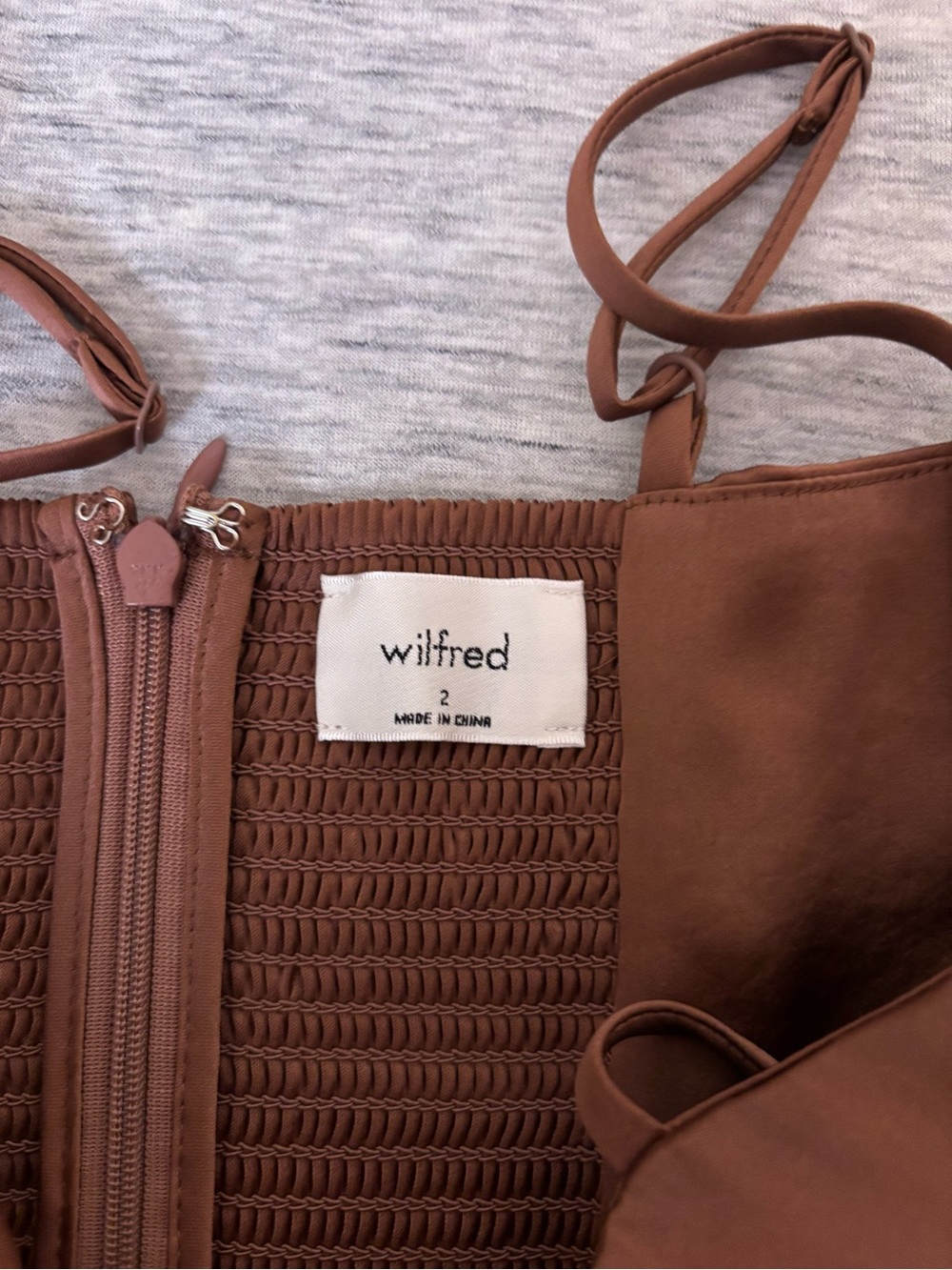Aritzia Satin Bustier Midi Dress - Picture 5 of 7